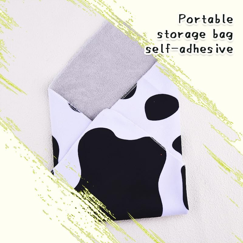 Magic Cloth Makeup Bag from Women Girls Self Adhesive Cosmetic Bag for Men Boy Travel Birthday Gifts for Mother Father Portable Camera Lens Wrap Travel Organizer for Cosmetics Electronics image number 3