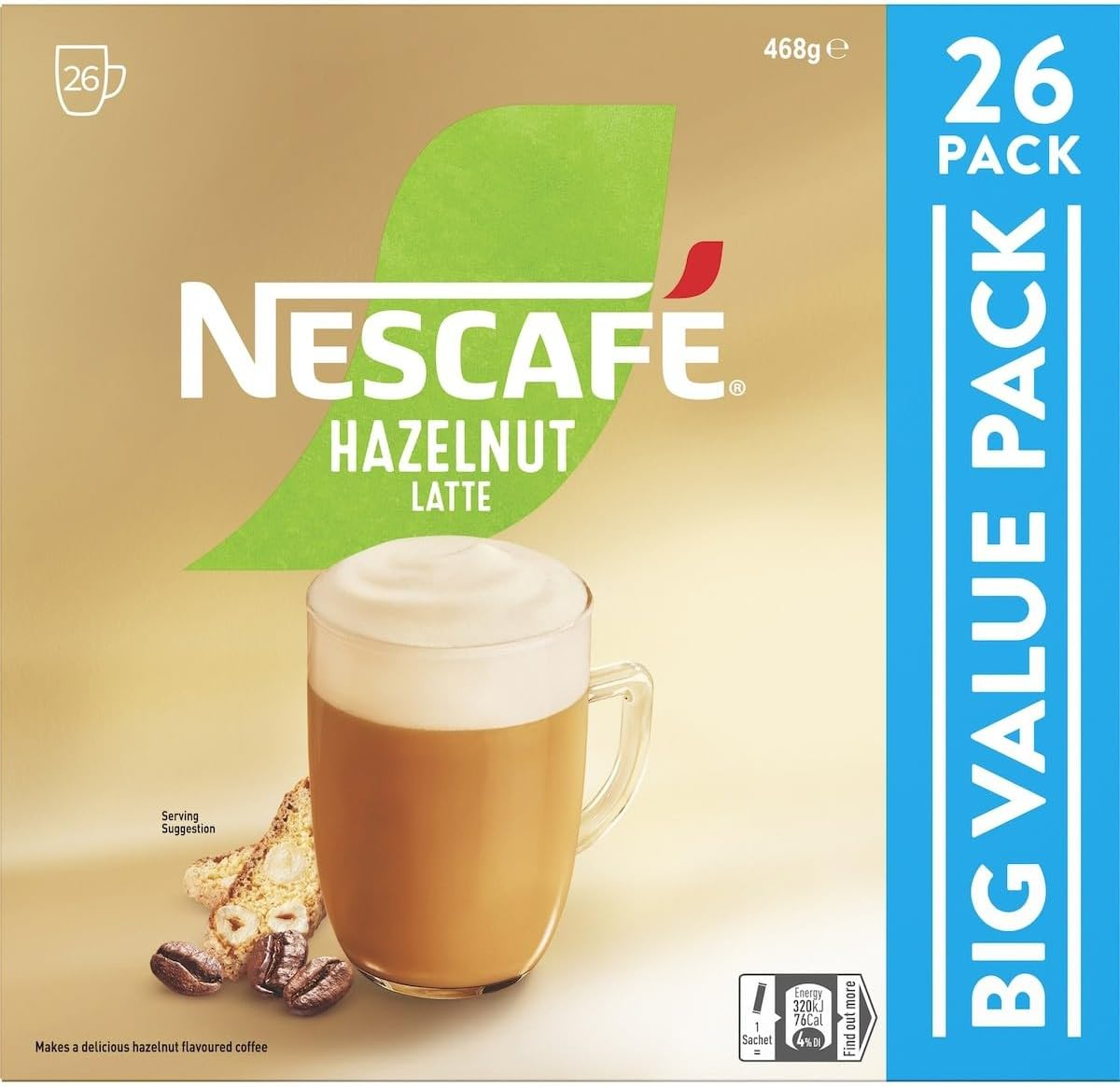 Nescafe Menu Vanilla Coffee Sachets 26-Pack image number 5