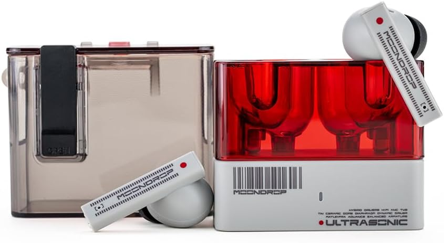 Moondrop Ultrasonic Hybrid Drivers TWS Earphone ANC LDAC Bluetooth 5.3 Headset 13Mm Dynamic Driver