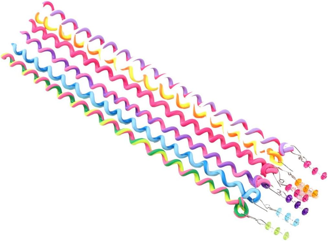 VOANZO 24 Pcs Hair Accessories Girls Set Girls Colorful Hair Twist Tool DIY Accessories Braided Hair Styling Accessories for Gift Daily Dress Up