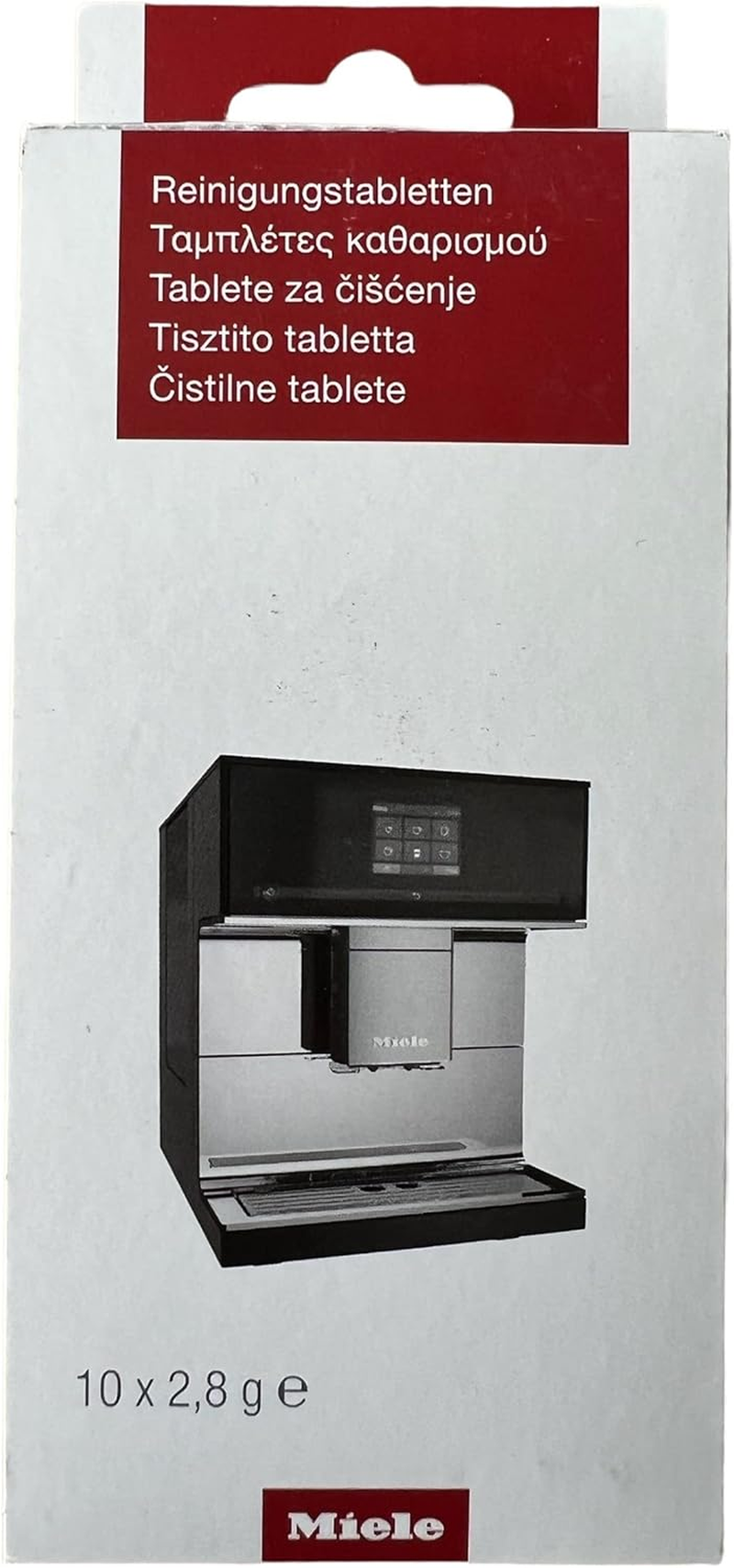 Miele Cleaning Tablets for Fully Automatic Coffee Machine, 10 X 2.8 G, No. 11201230 image number 1