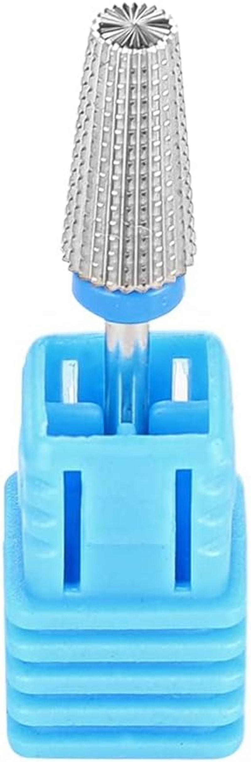 Carbide 5 in 1 Nail Drill Bit - Safety Remove Acrylic or Hard Gel, 3/32" Shank Size for Electric Nail File Machine, 2 Way Rotate Use for Both Left to Right Handed (Medium) image number 2