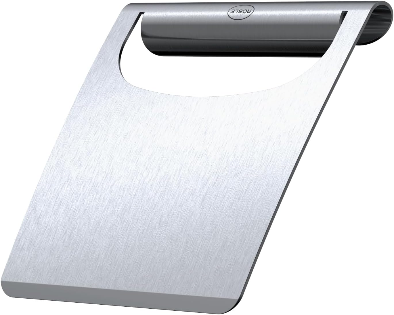 R&ouml;sle BBQ Grill Replacement Brush Head, Regular, Silver - Locking Tongs image number 1