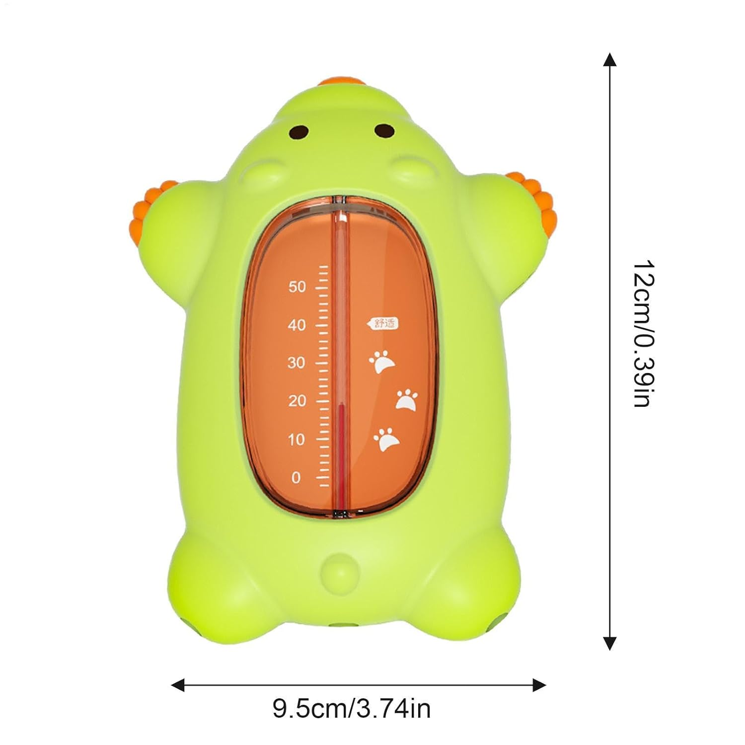 Bath Thermograph Baby Safety - Cartoon Water Temperature Thermograph | Safety Floating Toy, Bathtub Heat Measuring Tool for Bathtub, Swimming Pool image number 3