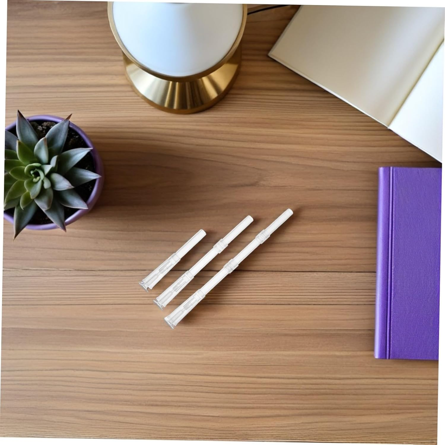 3Pcs Transparent Fountain Nozzle with Decorative Mushroom Spray Head for Garden Ponds Aquarium Water Features Indoor Outdoor Replacement Parts image number 1