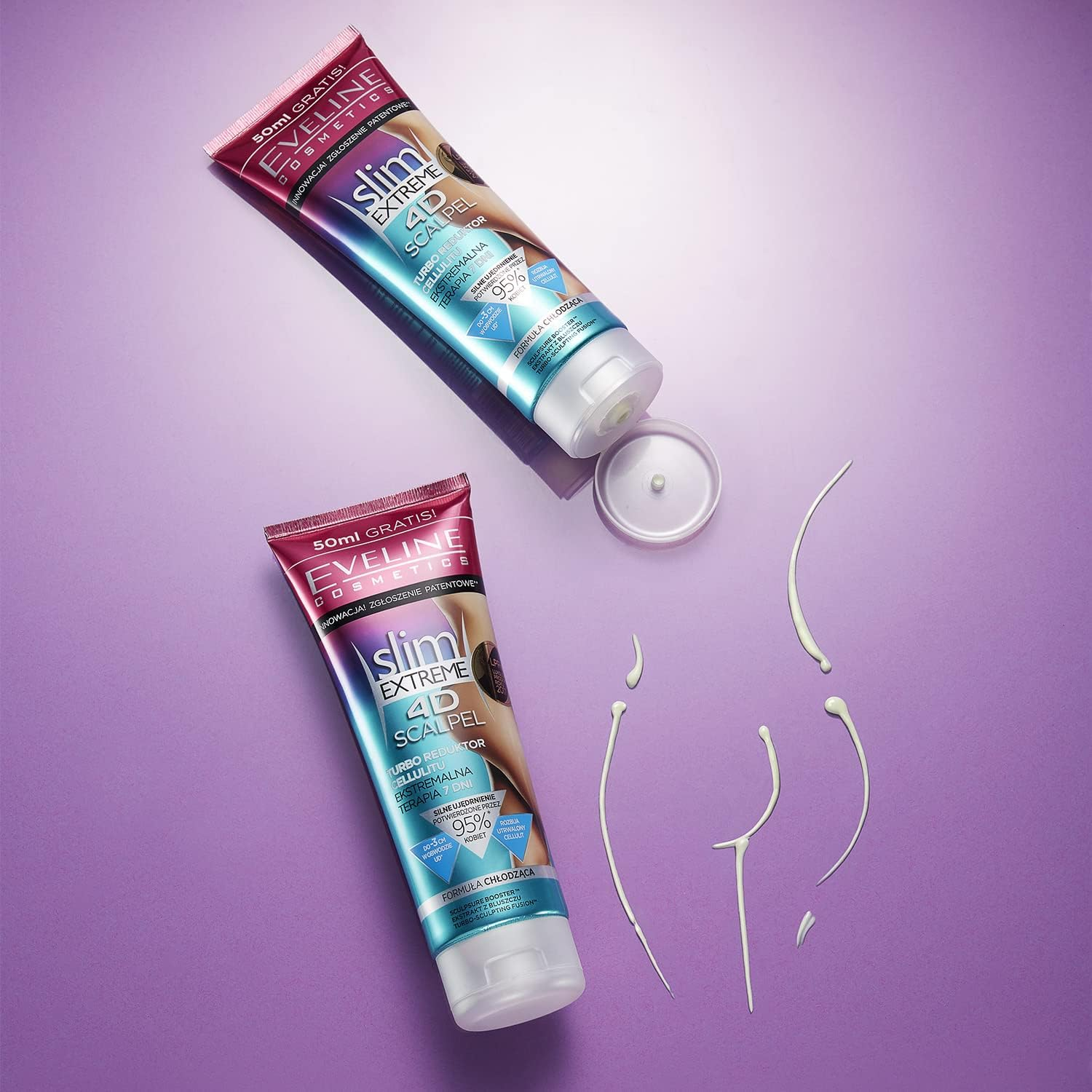 Eveline Cosmetics Slim Extreme 4D Scalpel | 250 Ml | Turbo Cellulite Reducer | Reduces Fat Layer | Extreme Therapy 7 Days image number 4