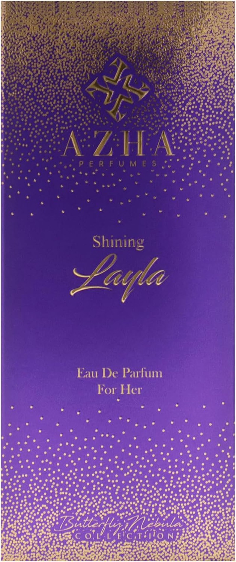 Butterfly Nebula Collection - Al Shining Layla by Azha for Women - 3.3 Oz EDP Spray image number 1