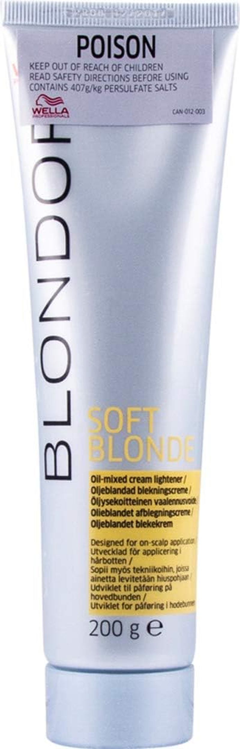 Wella Blondor Lightening Cream 200G image number 1