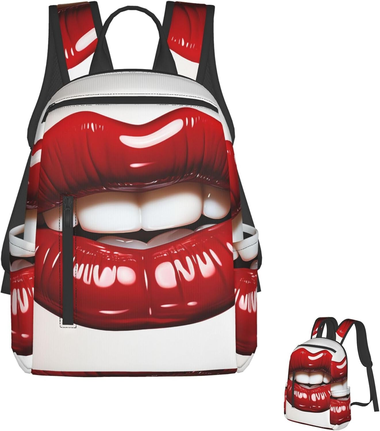 JHLMN Backpack Japanese Floral Cherry Blossom Travel Casual Laptop Backpack Adjustable Hiking Daypack for Men Women