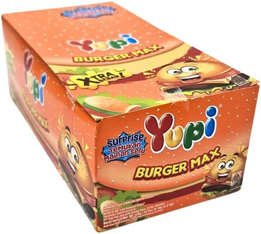 Yupi Burger Max Candy 10G*12 image number 1