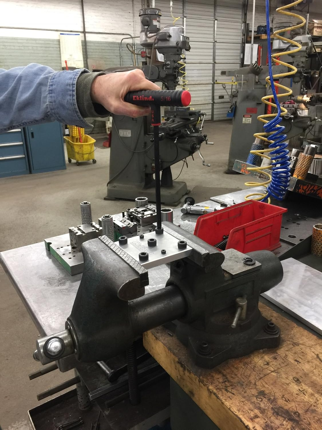 Eklind 61612 Power-T Key 3/16" X 6" Arm image number 1