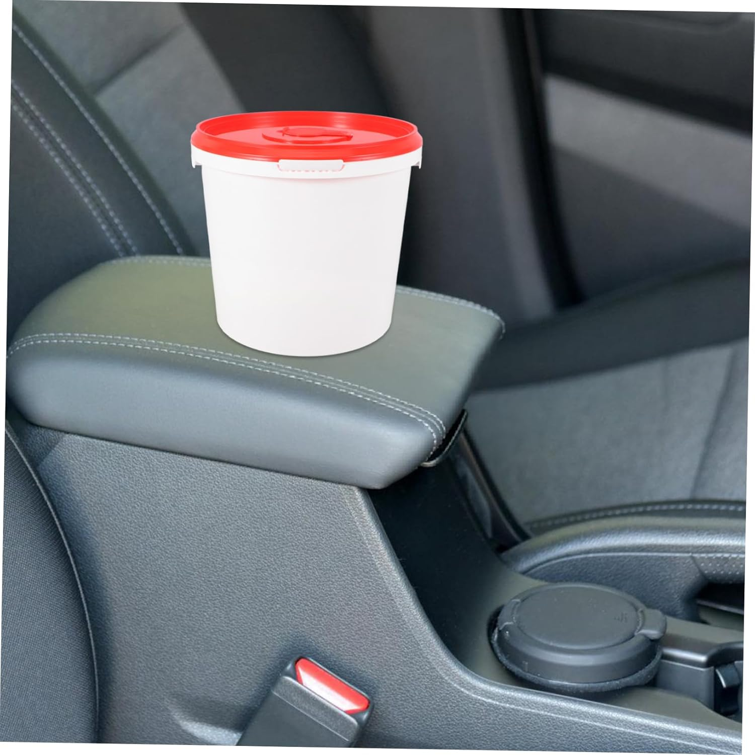 Reusable Diapers Wipe Container Wipes Holder for Bathroom Lid for Car Use image number 3