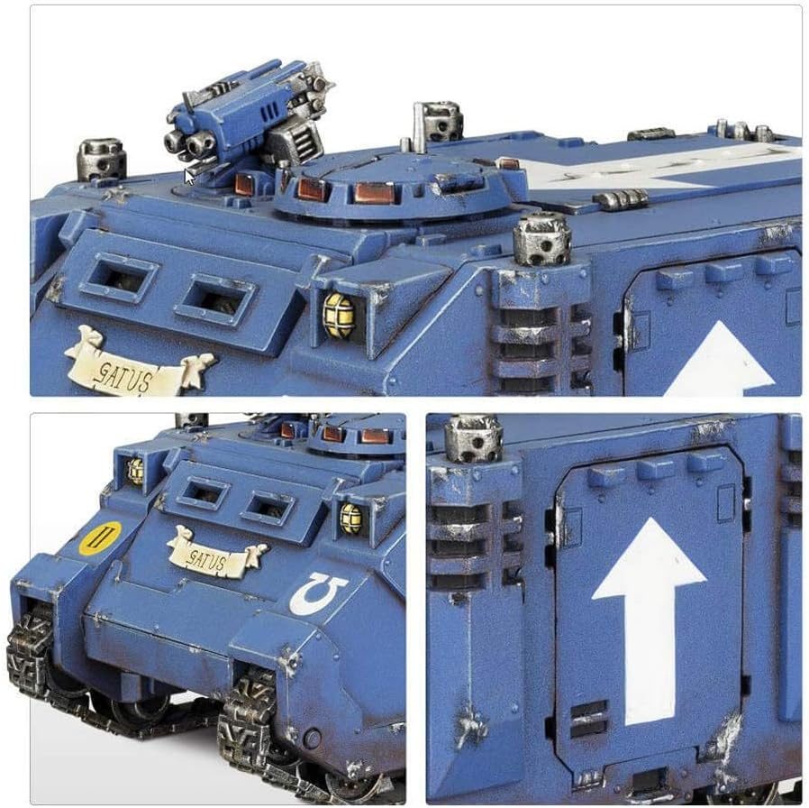 Games Workshop 99120101227 "Space Marine Razorback Game