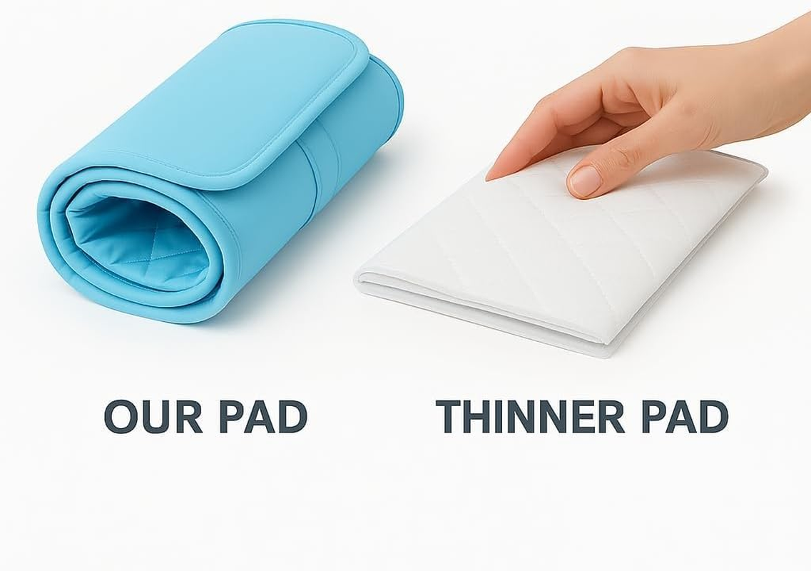 Premium Baby Changing Pads &ndash; Pack of 100 Disposable, Leakproof & Ultra Absorbent Nappy Change Mats | Soft, Hygienic & Travel-Friendly Baby Changing Pad Liners for Crib, Car, 45 * 33CM image number 3