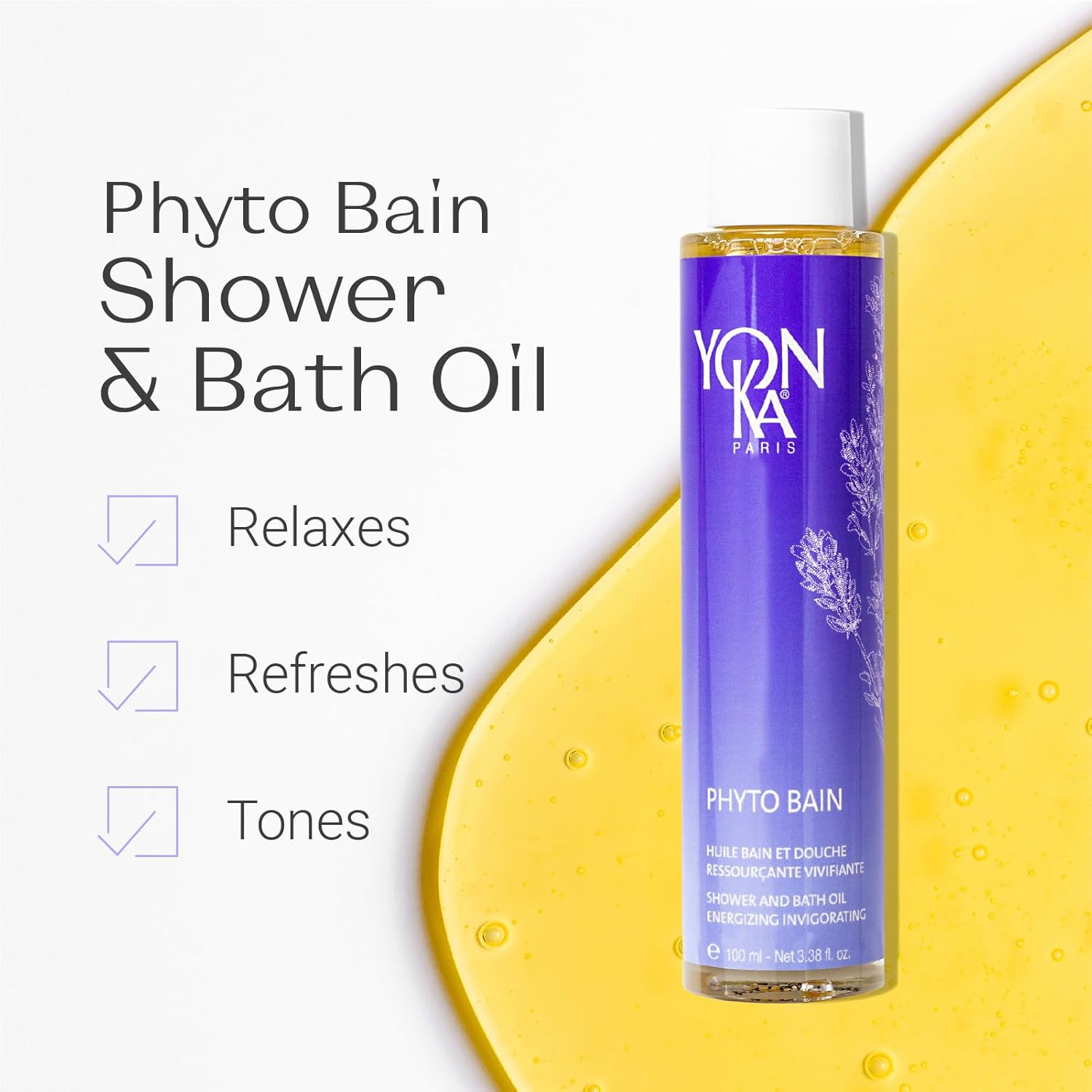 Yonka Paris Phyto-Bain - Detox Lavender (100 Ml) image number 2