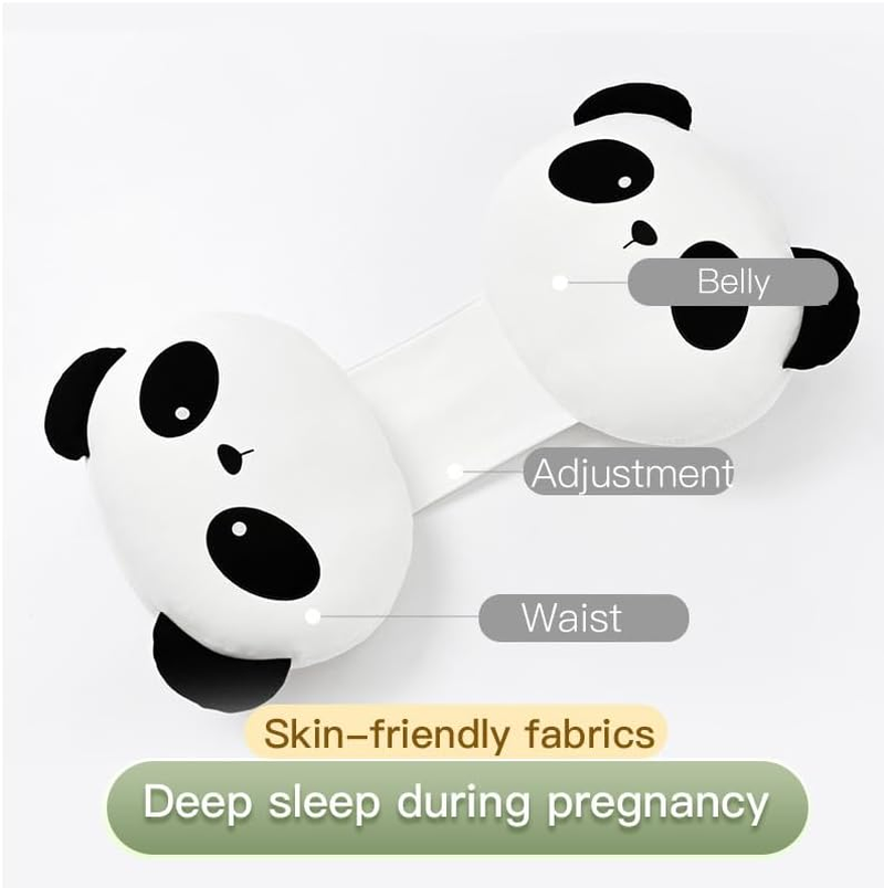 Panda Cute Pregnancy Maternity Side Pillow Suporting Abdomen and Waist Pillow image number 6