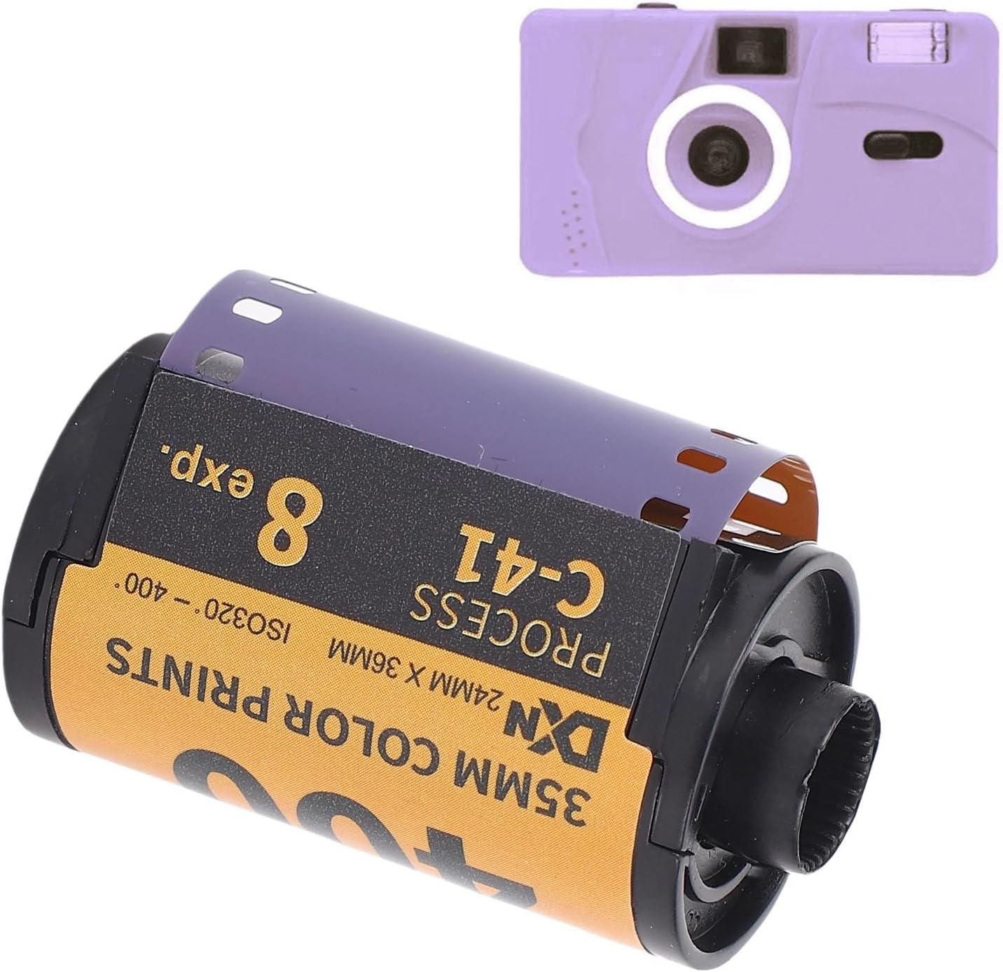35Mm Color Film, 320‑400 Color Print 35Mm Film, Fine Grain Wide Exposure Latitude HD Camera Color Film for 135 Camera, Camera Color Negative Film, Medium Contrast (8 Sheet) image number 2