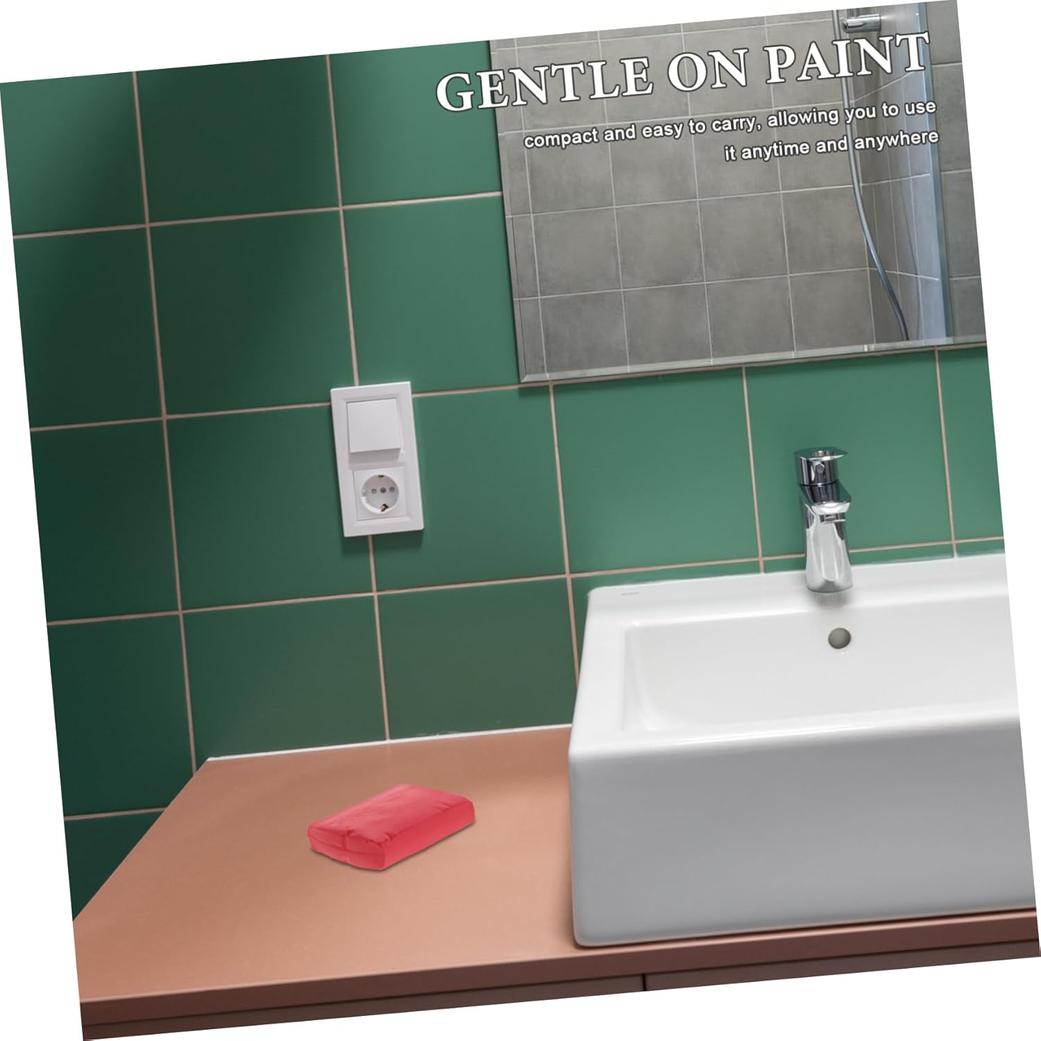 Clay Bar Car Detailing Cleaner 150G Red Volcano Mud No Scratch Detailing Cleaner for Paint Surface Tar Asphalt Resin Removal Suitable for Automotive Exterior Care image number 6