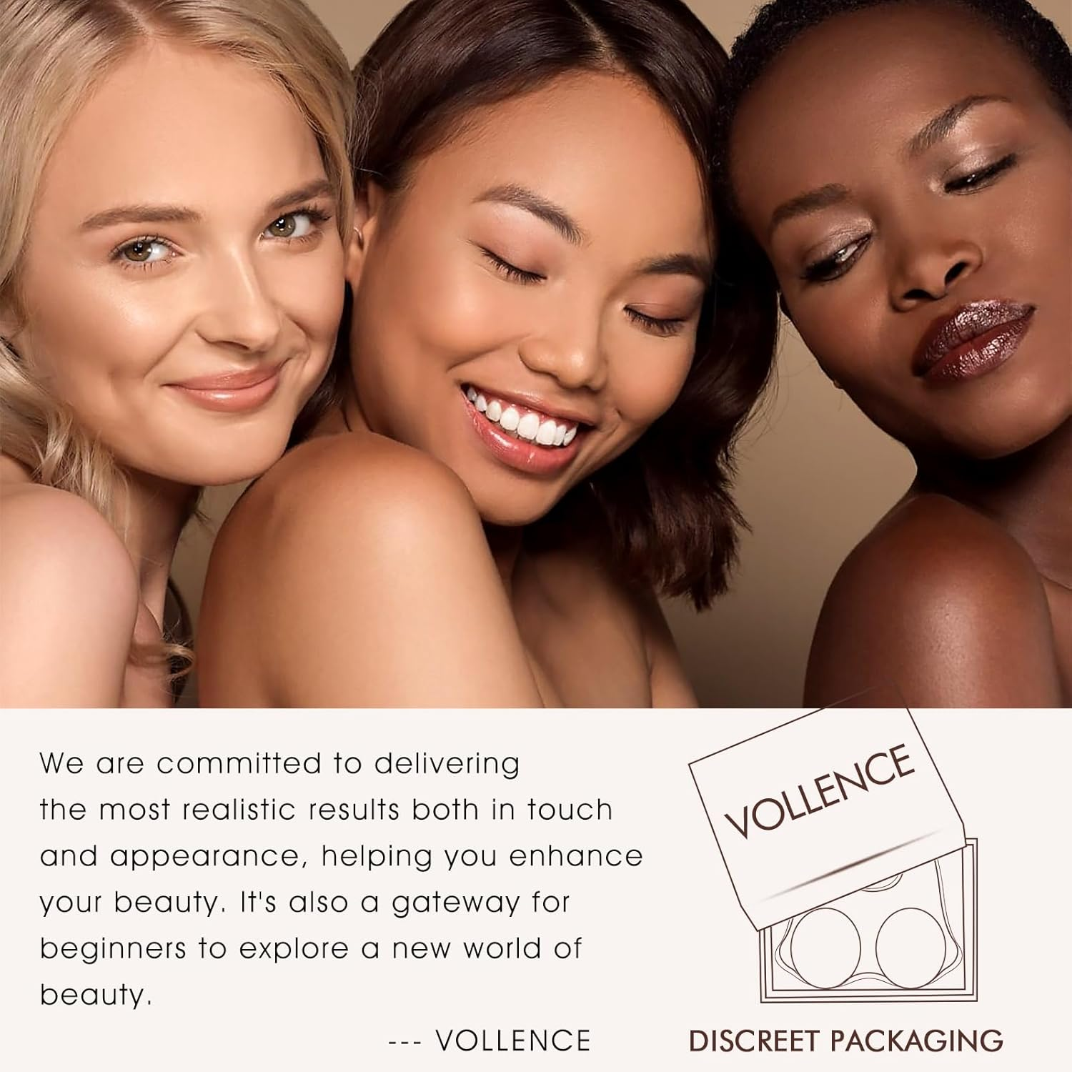 Vollencn Straps on Silicone Breast Forms,Fake Breast with Straps for Mastectomy Patient Crossdresser Transwomen Cosplay