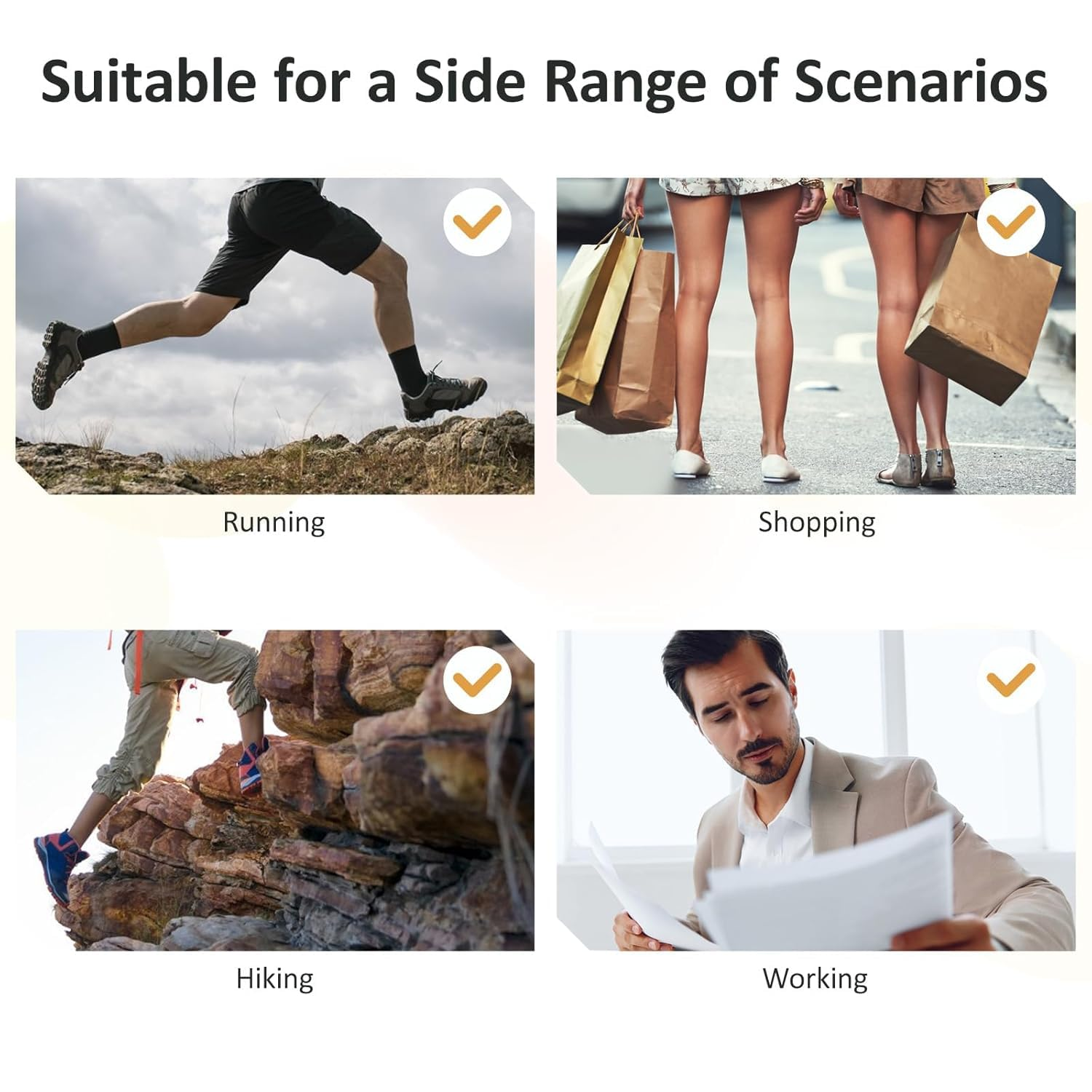 Bunion Corrector, 8 Pieces Toe Separators with 2 Loops, Big Toe Spacer Suitable for Bunion and Overlap Toe image number 2