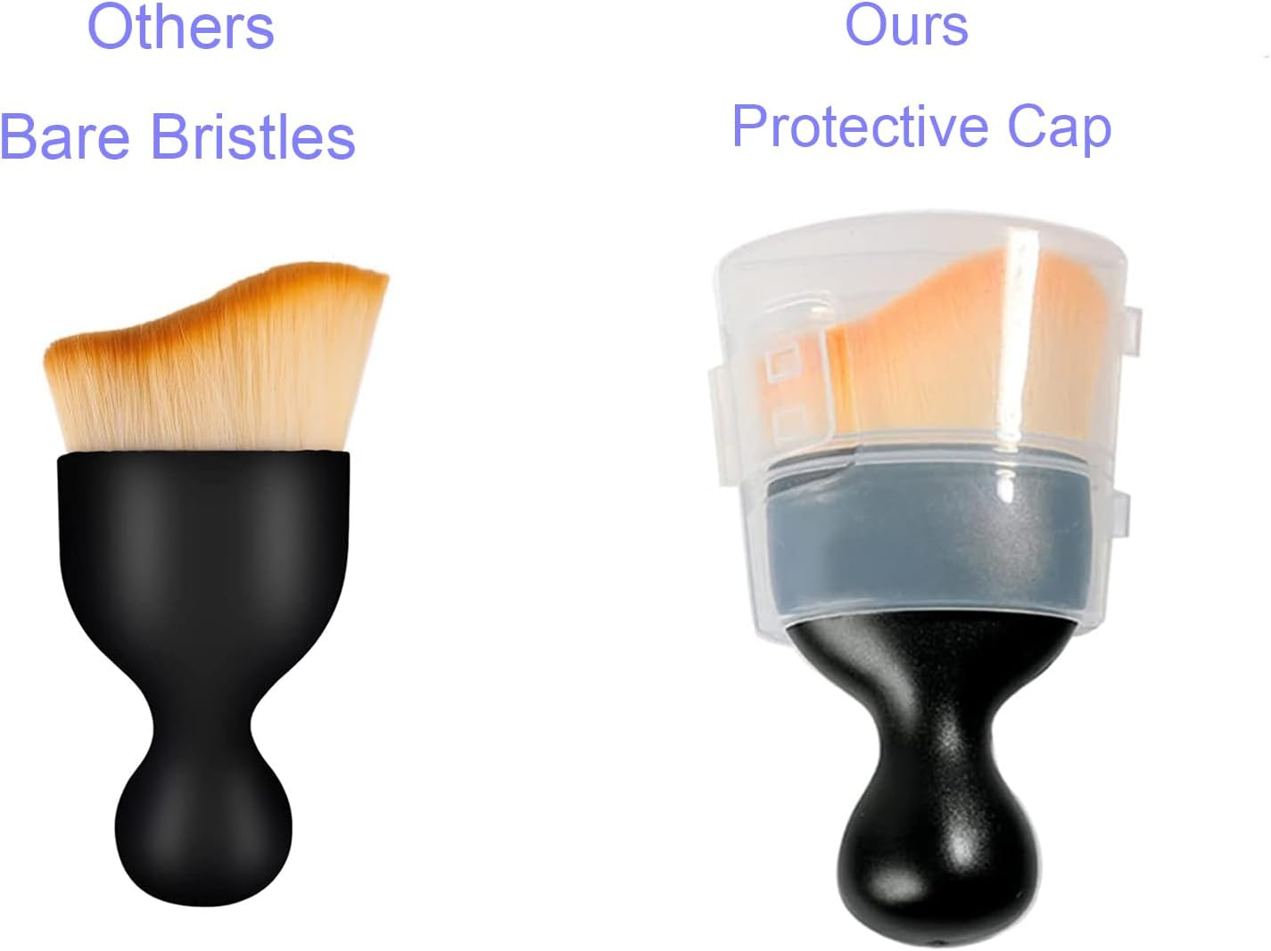 Koohere Car Interior Detailing Brush, Super Soft Car Dusting Brush, Car Interior Cleaning Tool Car Duster Brush for Car Dashboard, Air Conditioning Vents, Leather, Computer (Black,1Pack) image number 5