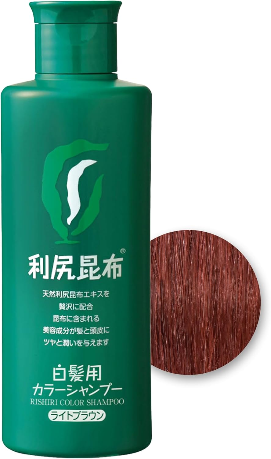 Rishiri Color Shampoo (Light Brown) 6.7Fl Oz