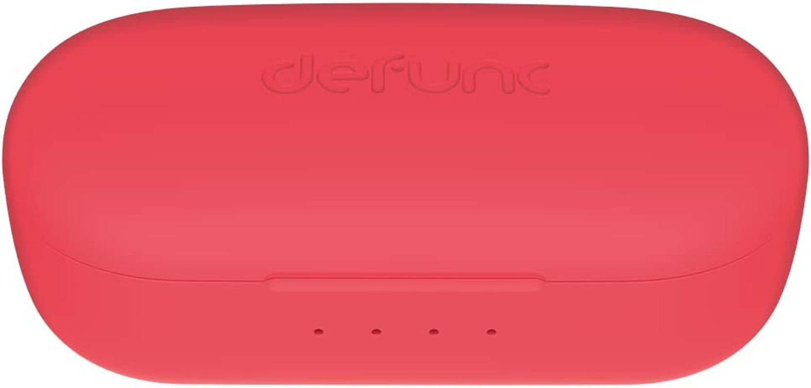 Defunc True Music Wireless Bluetooth Earbuds, Red image number 1