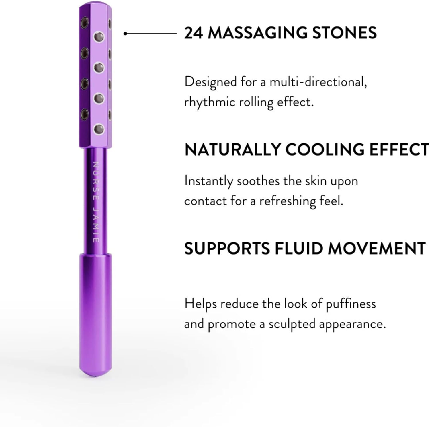 Nurse Jamie Uplift Massaging Beauty Roller, Purple image number 5