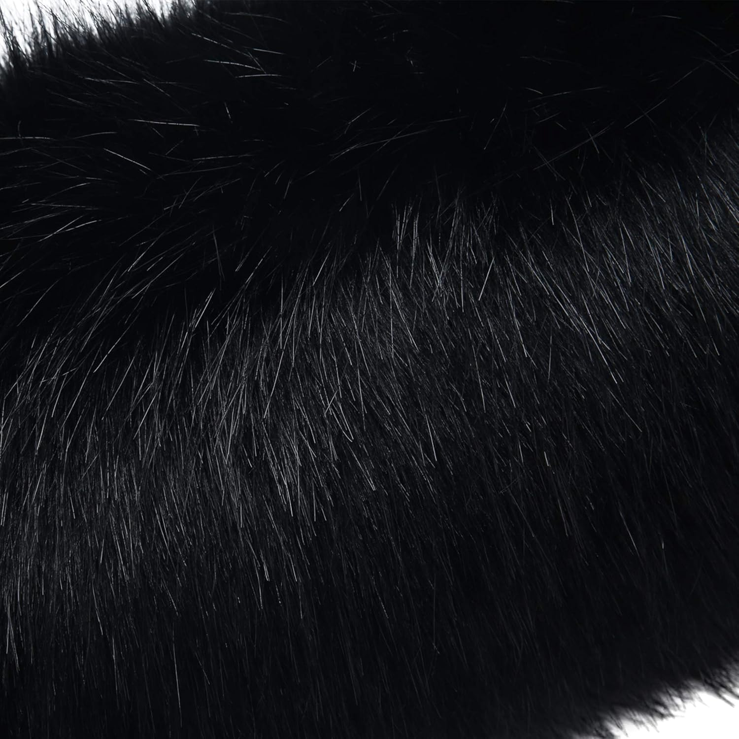 LA CARRIE Faux Fur Hand Muffs Women Winter Warmer Fuzzy Pouch Furry Plush Muffler Wedding Girl Kids Elegant Luxury Chic