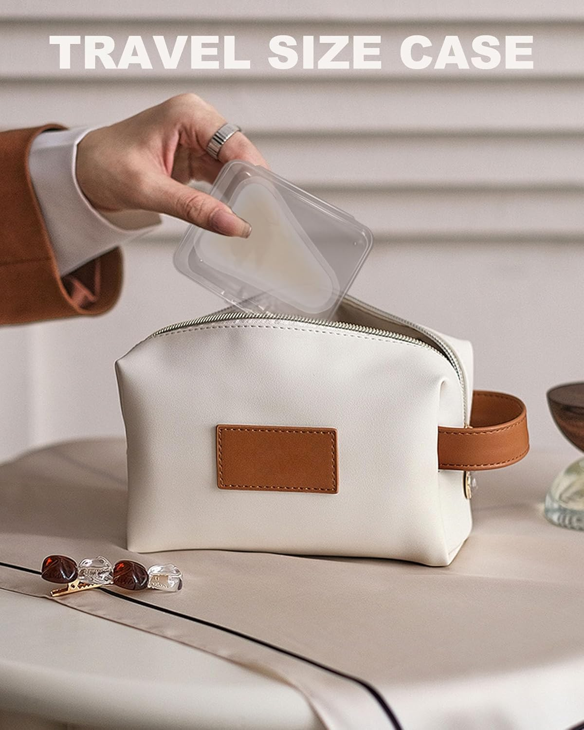 CICKEE Camel Toe Concealer Reusable Silicone Prevention Underwear for Women Cameltoe Hider Cover Insert Pad for Yoga Swimsuit Leggings Activewear Bikini - 3 Pack in Nude 1 Pack in Transparent image number 4