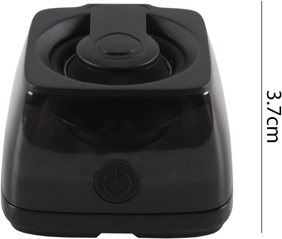 ACOLY Portable Magnetic Bluetooth Speaker with 3D Room Sound and RGB Lighting, 100 G Lightweight Small Music Box Bluetooth, Phone Holder for Android, TWS Pairing image number 2