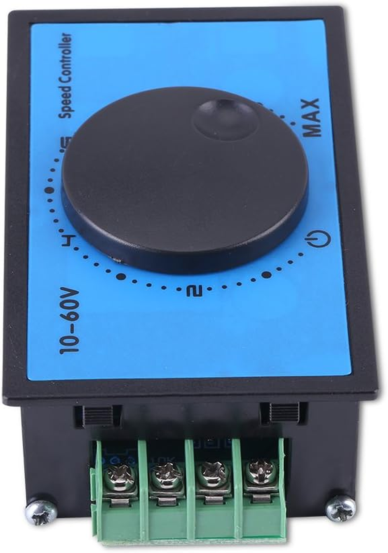 Motor Speed Controller, 20A 10-60V 12V 24V 36V 48V PWM DC Motor Speed Controller Regulator Switch Module PWM Motor Speed Regulator