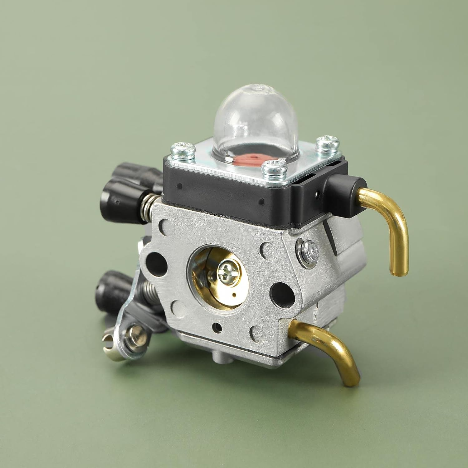 Set with 9Pcs Carburetor Kit Replacement Compatible with STIHL FS55 FS55R FS55RC FS38 KM55 HL45 KM55R Carburetor Service Kit image number 4