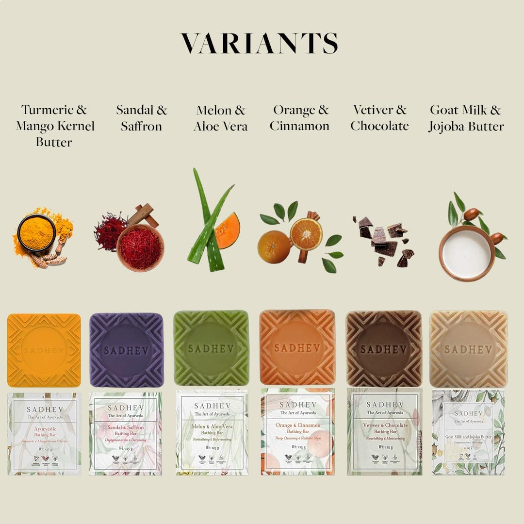 Sadhev - Depigmentation Bathing Bar - Goat Milk & Jojoba Butter