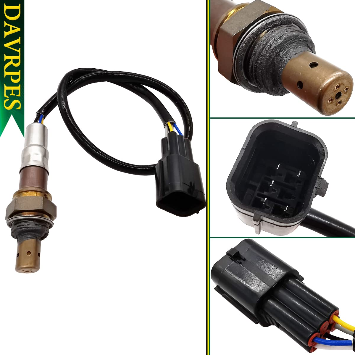 DAVRPES 234-5015 Pre-Cat Sensor Air Fuel Ratio O2 Oxygen Sensor for Mazda 3 2006-2011 Mazda 3 Sport 2009-2010 Mazda 5 2008-2010 Replace#Lf8R188G1A｜Lfl7188G1C