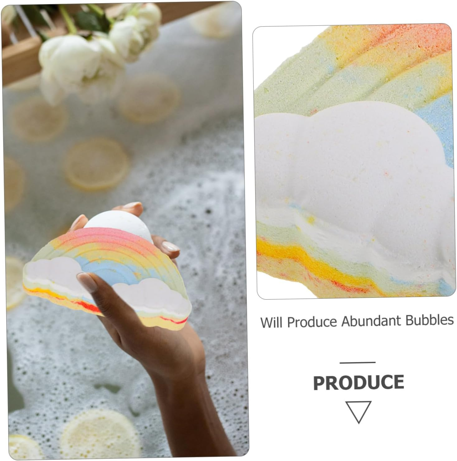 Moisturizing Cloud Bath Salt with Essential Oils for Relaxation and Skin Hydration Women