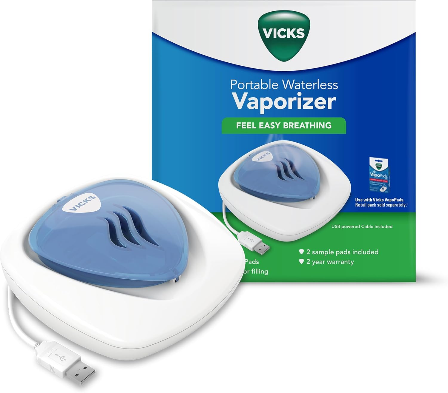 Vicks Portable Waterless Vaporizer