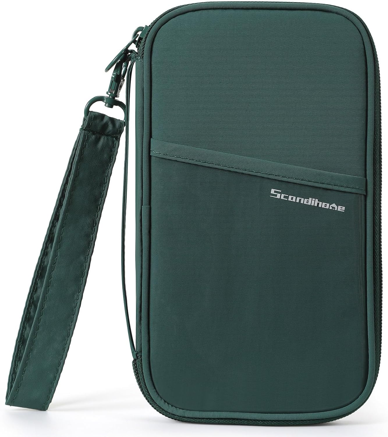 SEPWIK Travel Passport Wallet RFID Family Passport Holder with Hand Strap, Waterproof Travel Document Organizer for Credit Card, Boarding Pass, ID, Money, Flight Tickets Scandihome Series