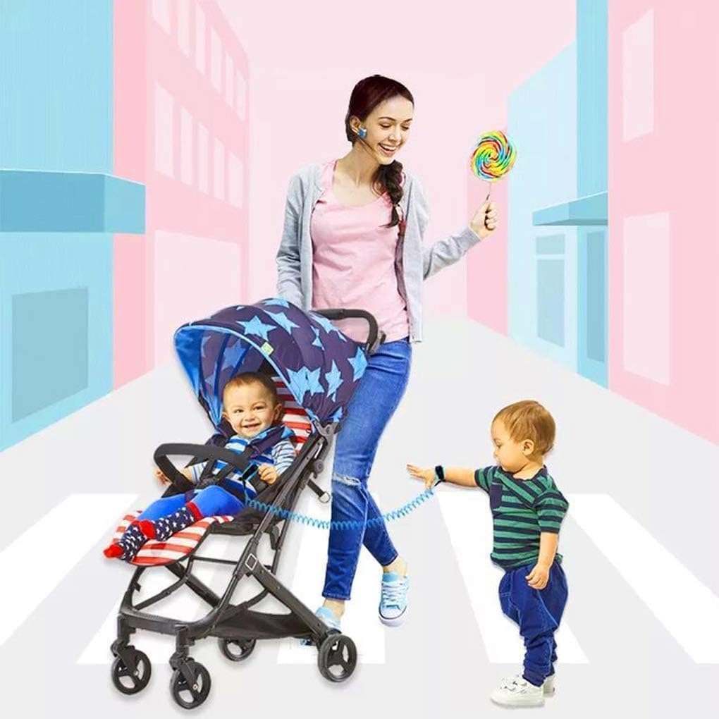 2.5M Anti-Lost Wrist Strap with 360&deg; Rotating Elastic Steel Wire, Safety Leash for Toddlers and Young Children - Ideal for Outdoor Walks and Travel (Orange) image number 4