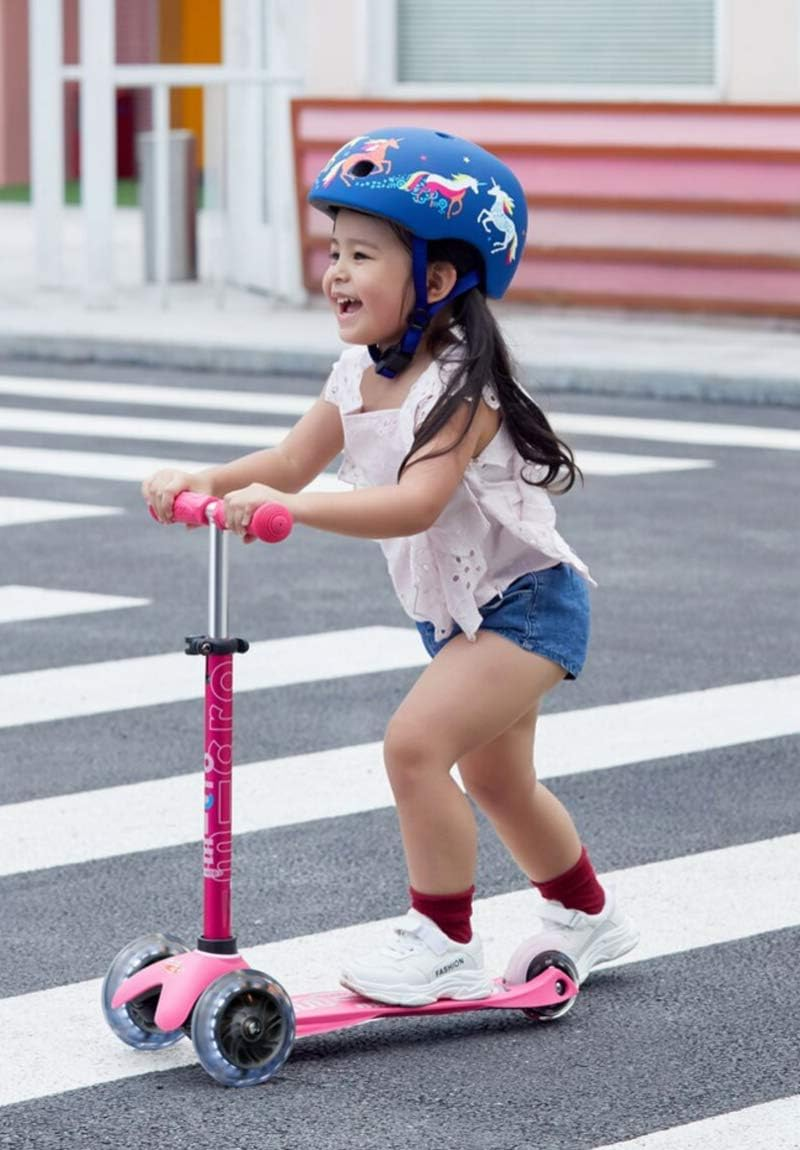 Micro Scooters Mini Deluxe LED 3-Wheel Kids Scooter - Pink image number 6