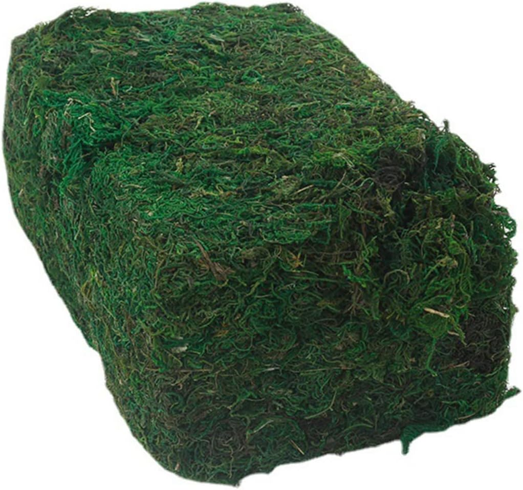 Abaodam Simulated Moss Artificial Plant Gardening Prop Decorative Moss Prop Imitated Plant Flowerpot Supplies Adornment for Indoor Outdoor Home Garden Decoration