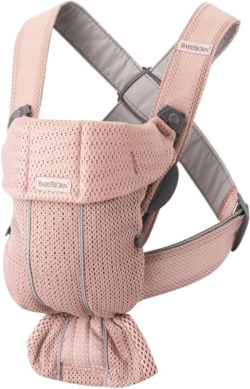 Babybj&ouml;rn Baby Carrier Mini, 3D Mesh, Dusty Pink image number 6
