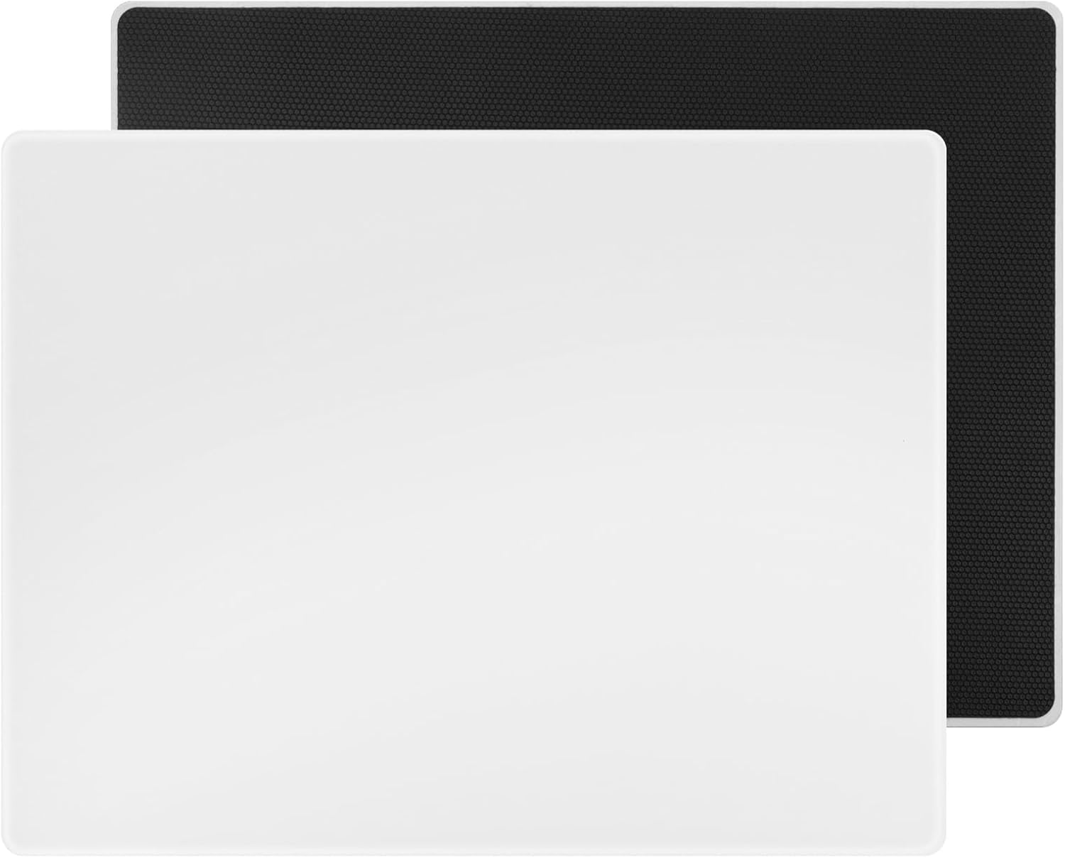 DAWNTREES Glass Mouse Pad, 50X40Cm Game and Office Mouse Mat, Suitable for Fast and Precise Control of Various Types of Mice (Black)