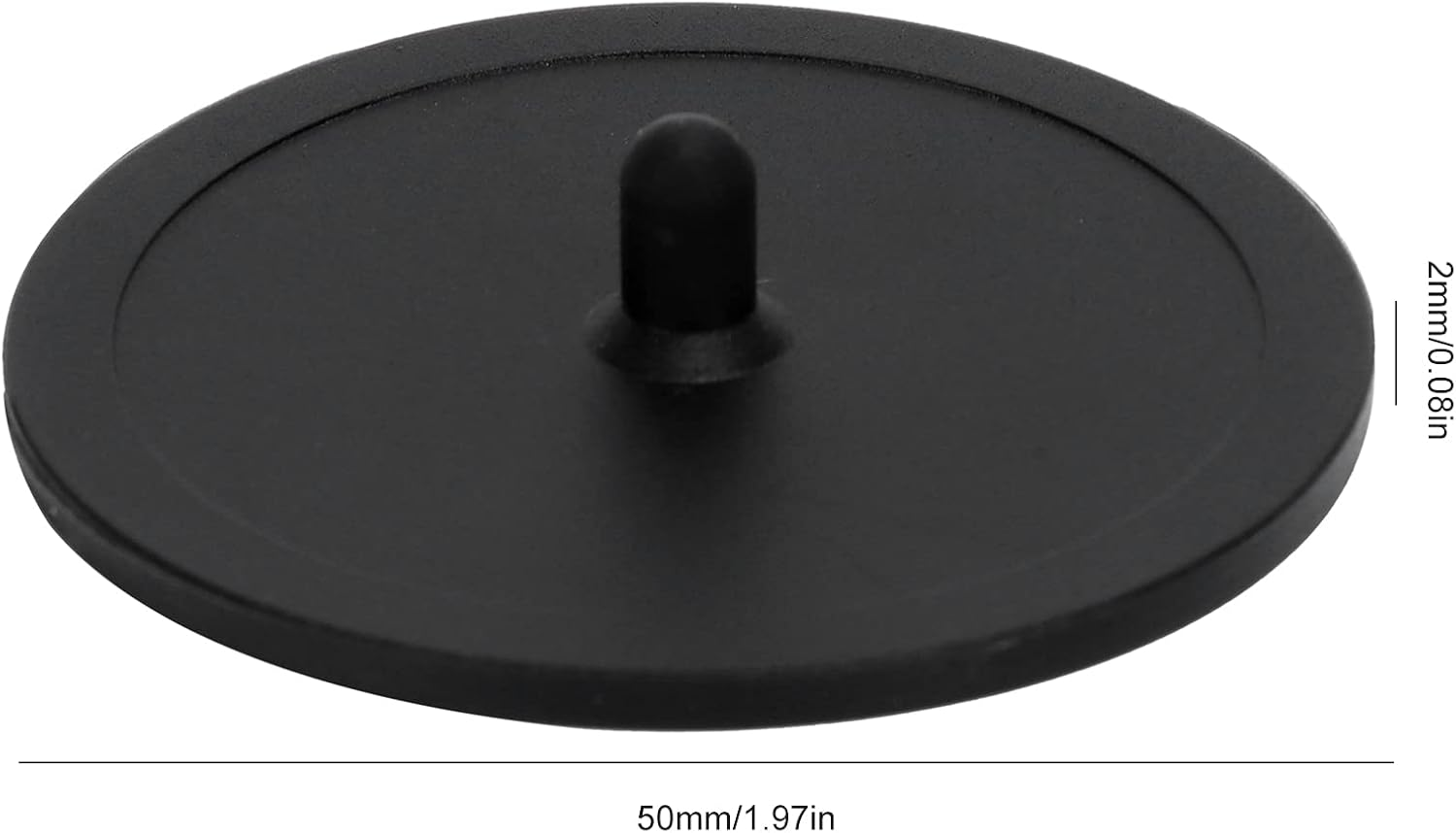Coffee Blind Filter Lid, Reusable Silicone Lid, Blind Filter Backwash Disc Espresso for Coffee and Tea image number 6