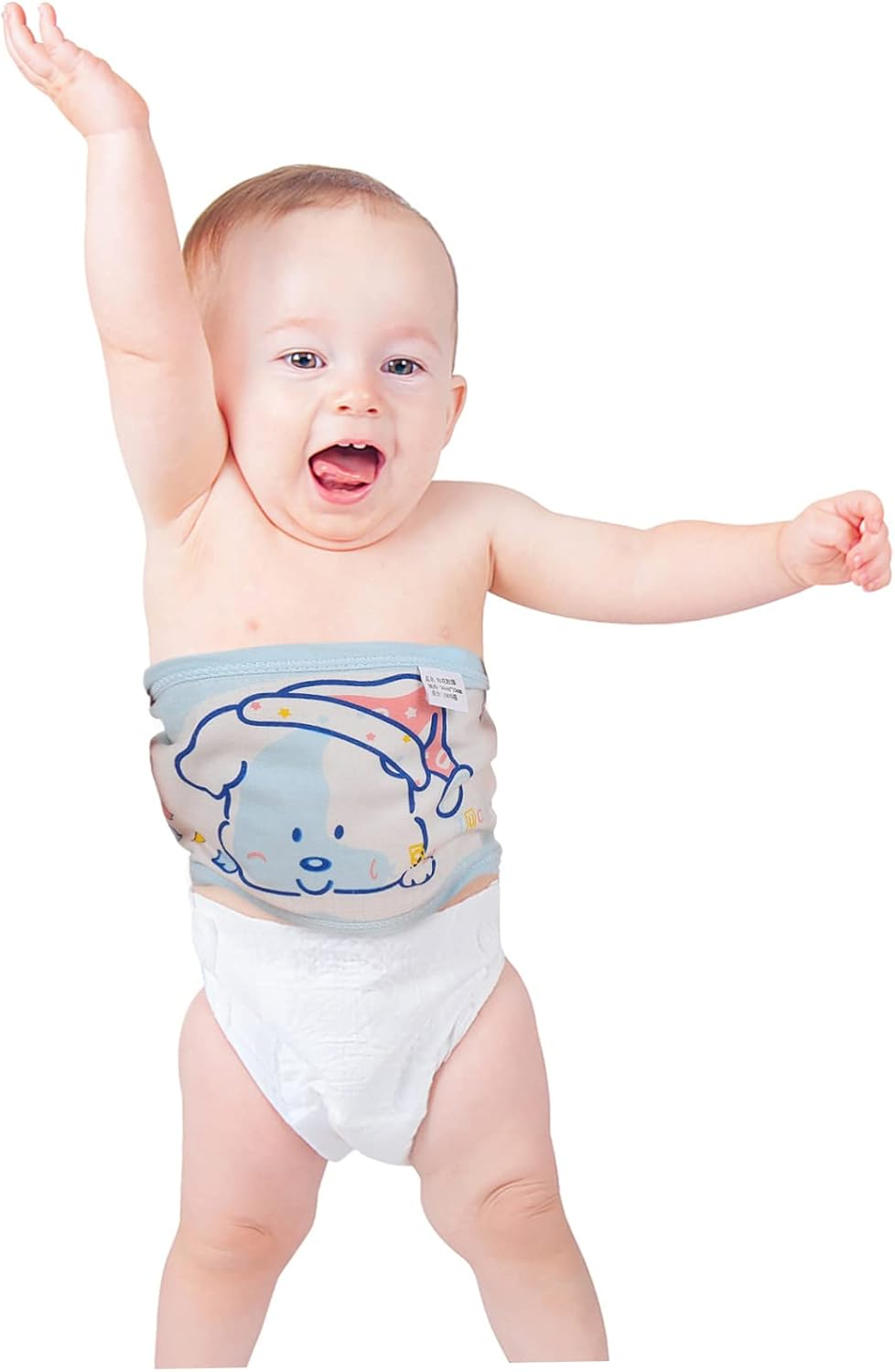 2Pcs Thin Newborn Cotton Belly Bands Navel Belt Belly Wrap for Newborn Essentials for Pregnancy image number 4