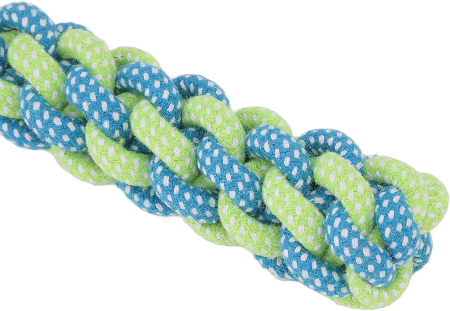 Spring Pole Dog Rope Toy Muscle Builder Interactive Dog Hanging Rope Toy for Small Medium Large Dogs Can Withstand Small, Medium and Large Dogs