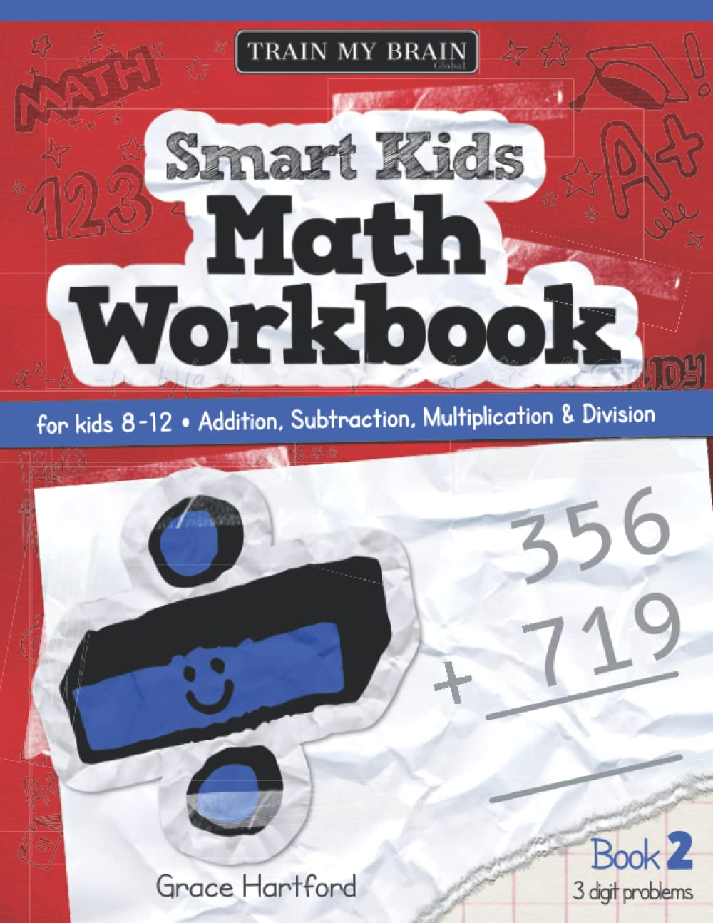 Math Workbook for Kids 8-12: Book 2