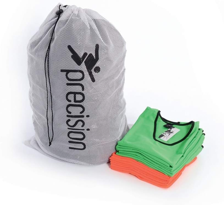 Precision Football Bib Carry Bag White