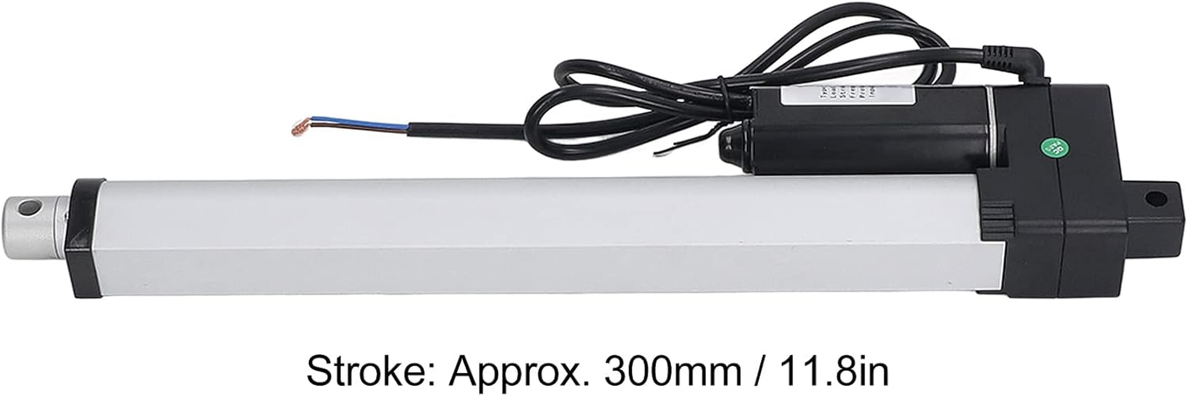 11.8 Inch Stroke Electric Linear Actuator, 12V/24V 3000N Maximum Lift Heavy Duty Electric Actuator, Waterproof Linear Actuator Motor for Recliner, Massage Bed, Electric Sofa (12V) image number 6
