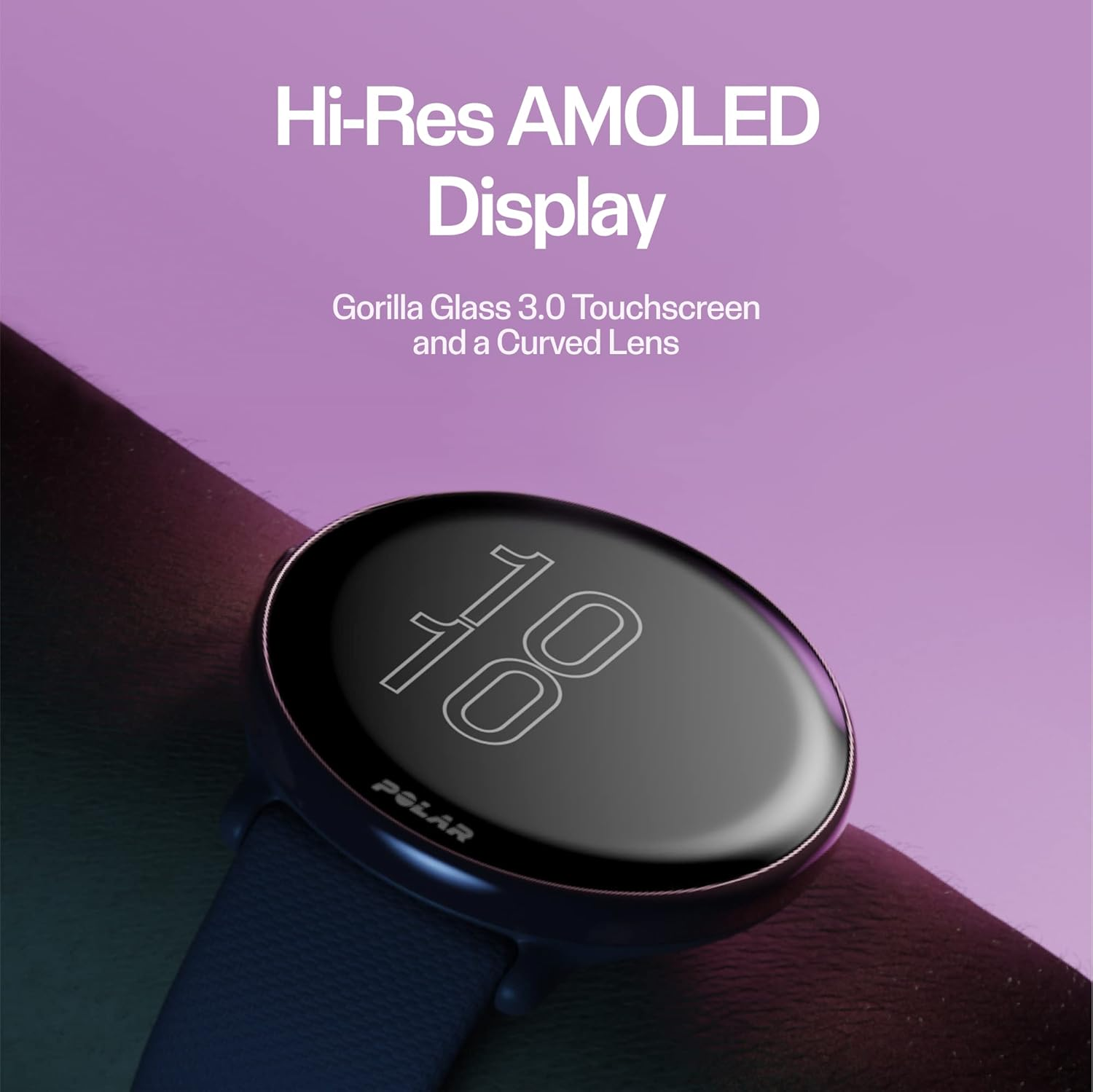 Polar Polar Ignite 3 - Fitness & Wellness GPS Smartwatch, Sleep Analysis, AMOLED Display, 24/7 Activity Tracker, Heart Rate, Personalized Workouts and Real-Time Voice Guidance, Night Black, S-L - Brown Copper image number 3